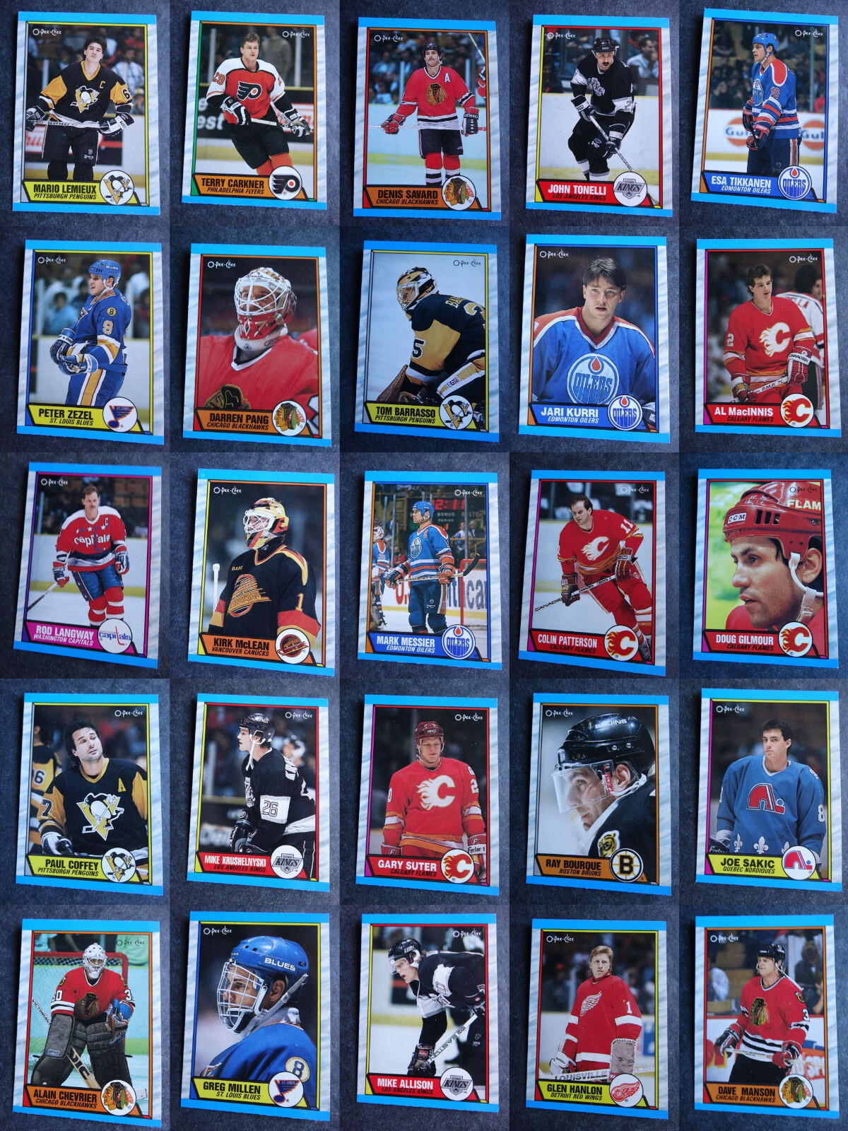 1989-90 O-Pee-Chee OPC Hockey Cards Complete Your Set You U Pick From List 1-200