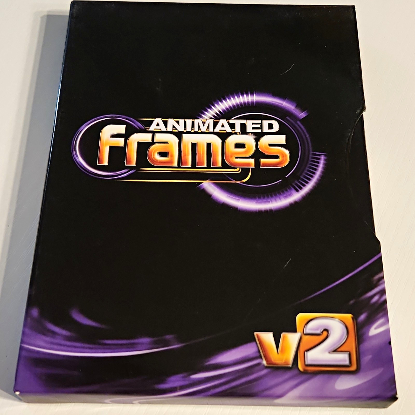 Digital Juice Animated Frames V2 DVD Set Disc 1-4 w/ Zipper Case