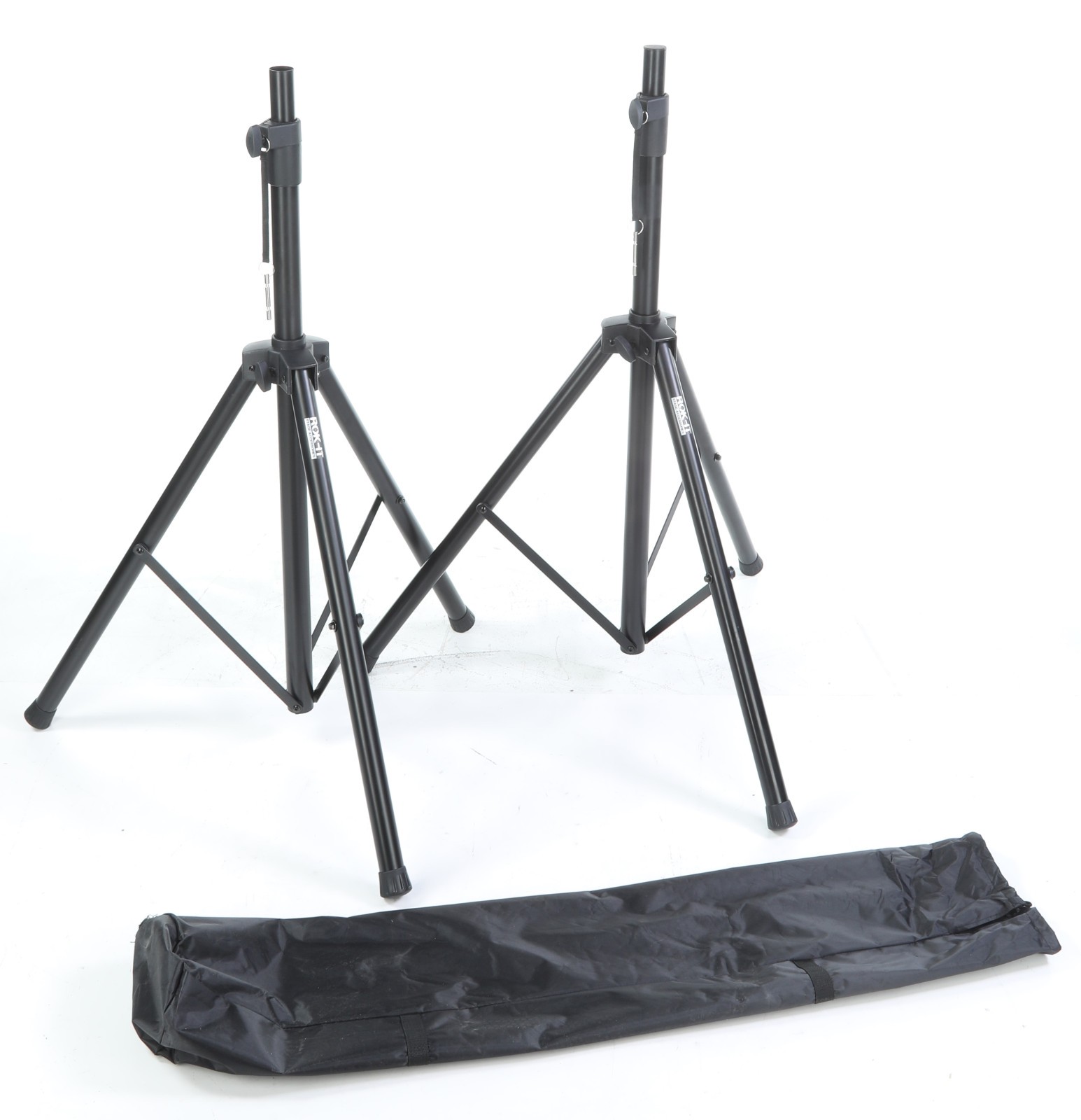 Rok-It Standard Speaker Stand Set w/Bag
