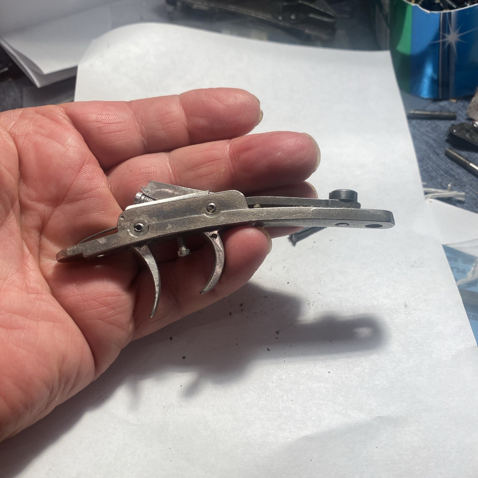 CVA Hawken / Mountain Rifle Muzzleloader Double Set Trigger Assembly W Screw