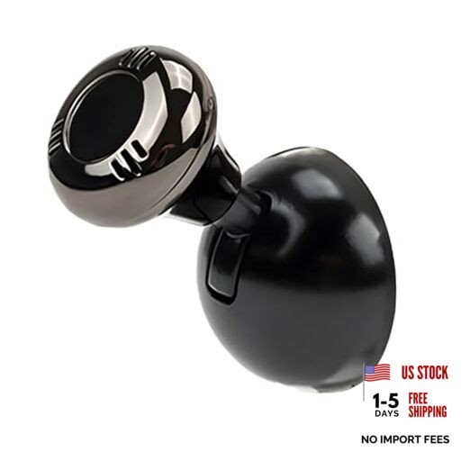 Car Joystick Starter, Metal Vehicle Push to Start Button Rocker, Auto Black