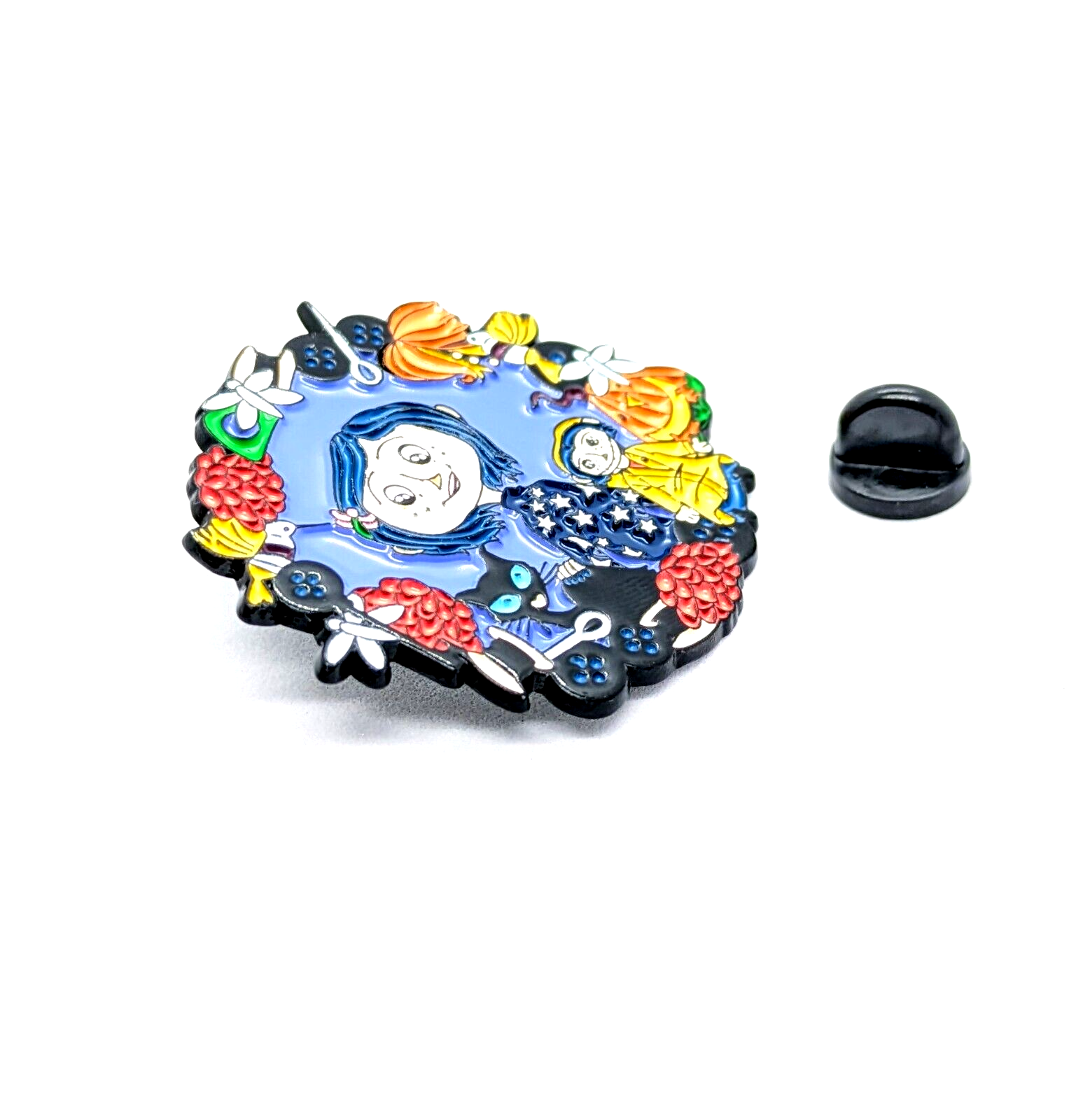 CAROLINE PIN Children's Book & Stop-Motion Movie Gift Enamel Lapel Brooch
