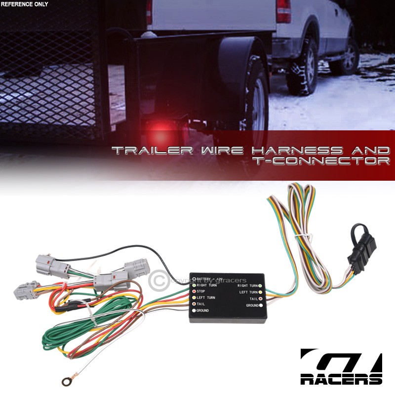 For 2010-2017 Hyundai Tucson Trailer Hitch 4-Way Output Wire Harness T-Connector