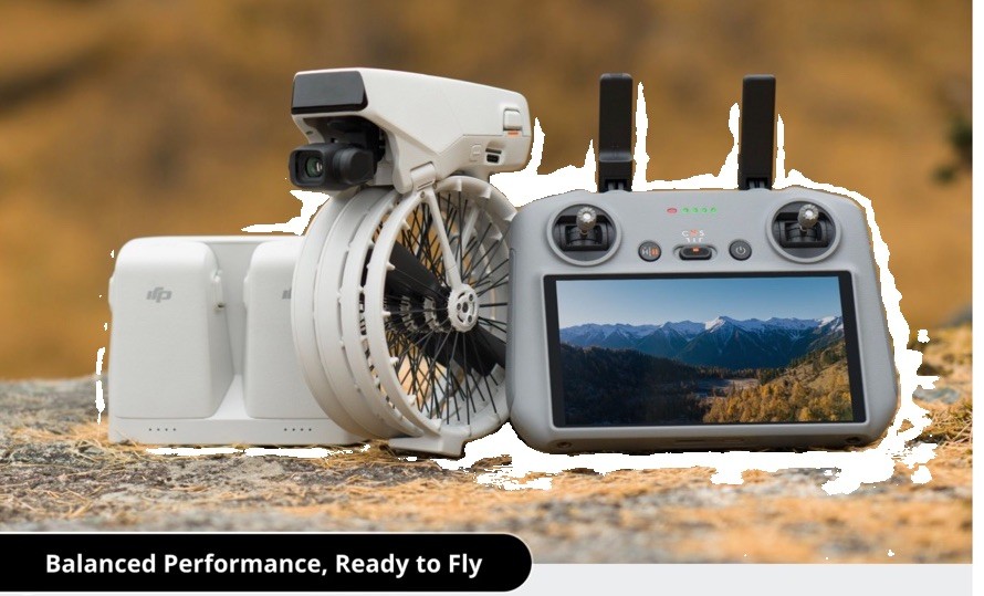 DJI Flip Fly More Combo Drone,4K UHD Camera,RC 2 Screen,Remote,93-Min FlightTime