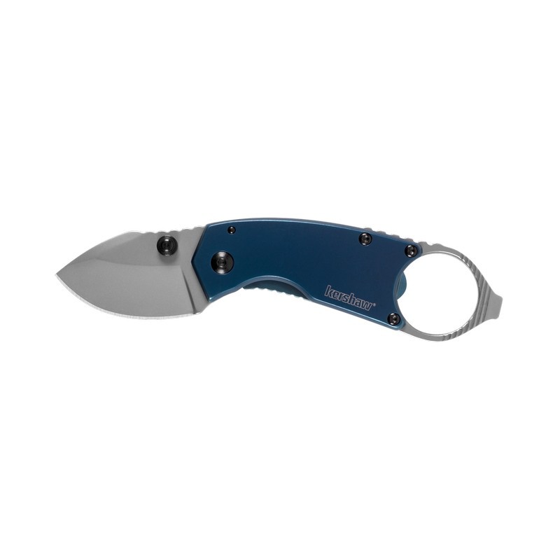 Kershaw 8710 Antic Folding Knife Drop Point 1.70" 8Cr14MoV Plain Edge Blade,