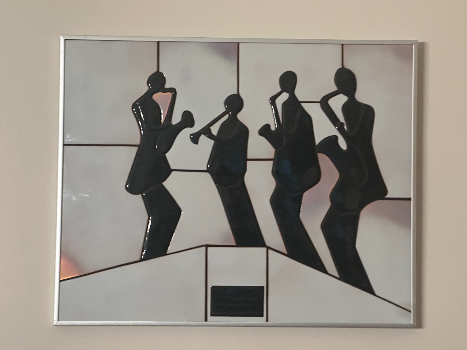MCM SHIRLEY ROSENTHAL Buffalo NY Amherst Saxophone Quartet Master Enamel Copper