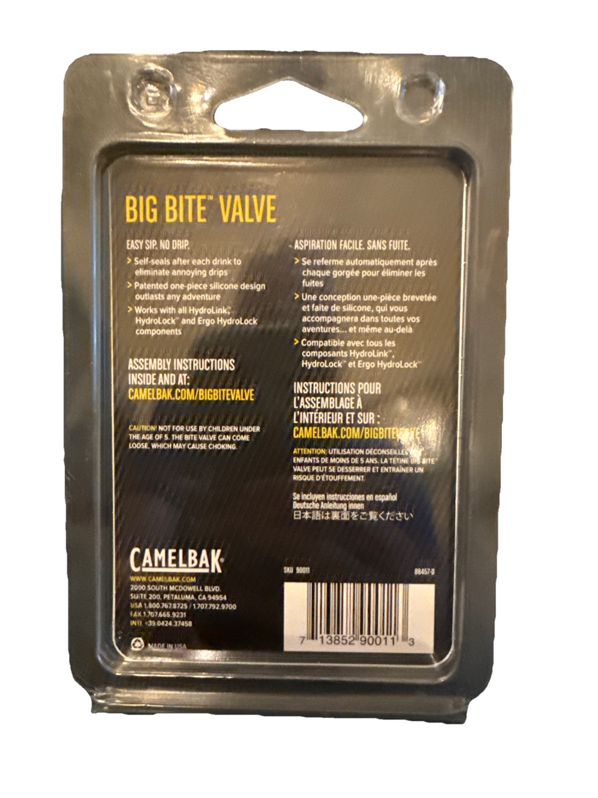 Camelbak Big Bite Valve-New In Box