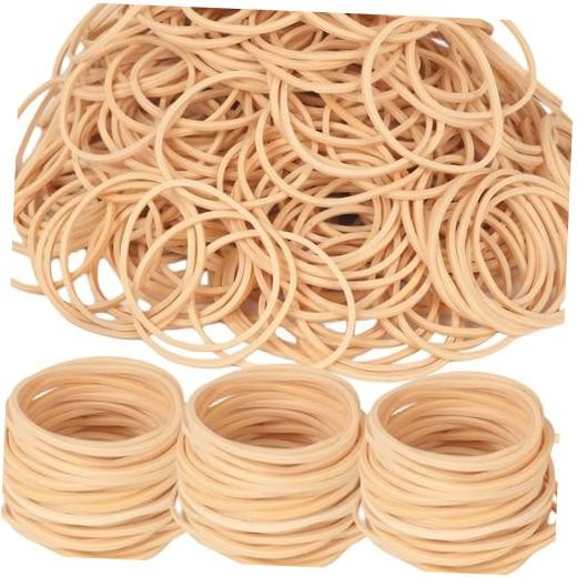 Rubber Bands Size#16,Elastic Band Beige #16 Small Rubber Band 500Pcs For