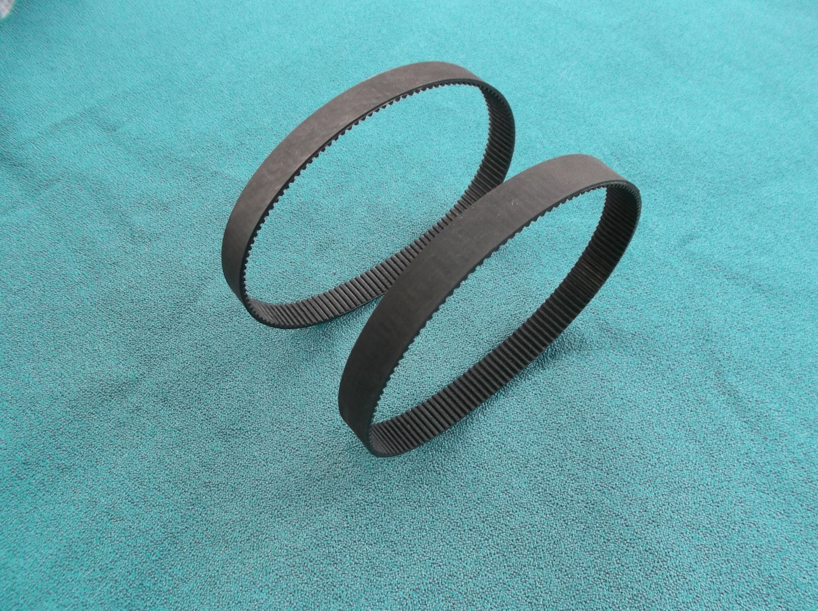 2 NEW DRIVE BELTS FOR CAMPBELL HAUSFELD WL660001AJ  COMPRESSOR