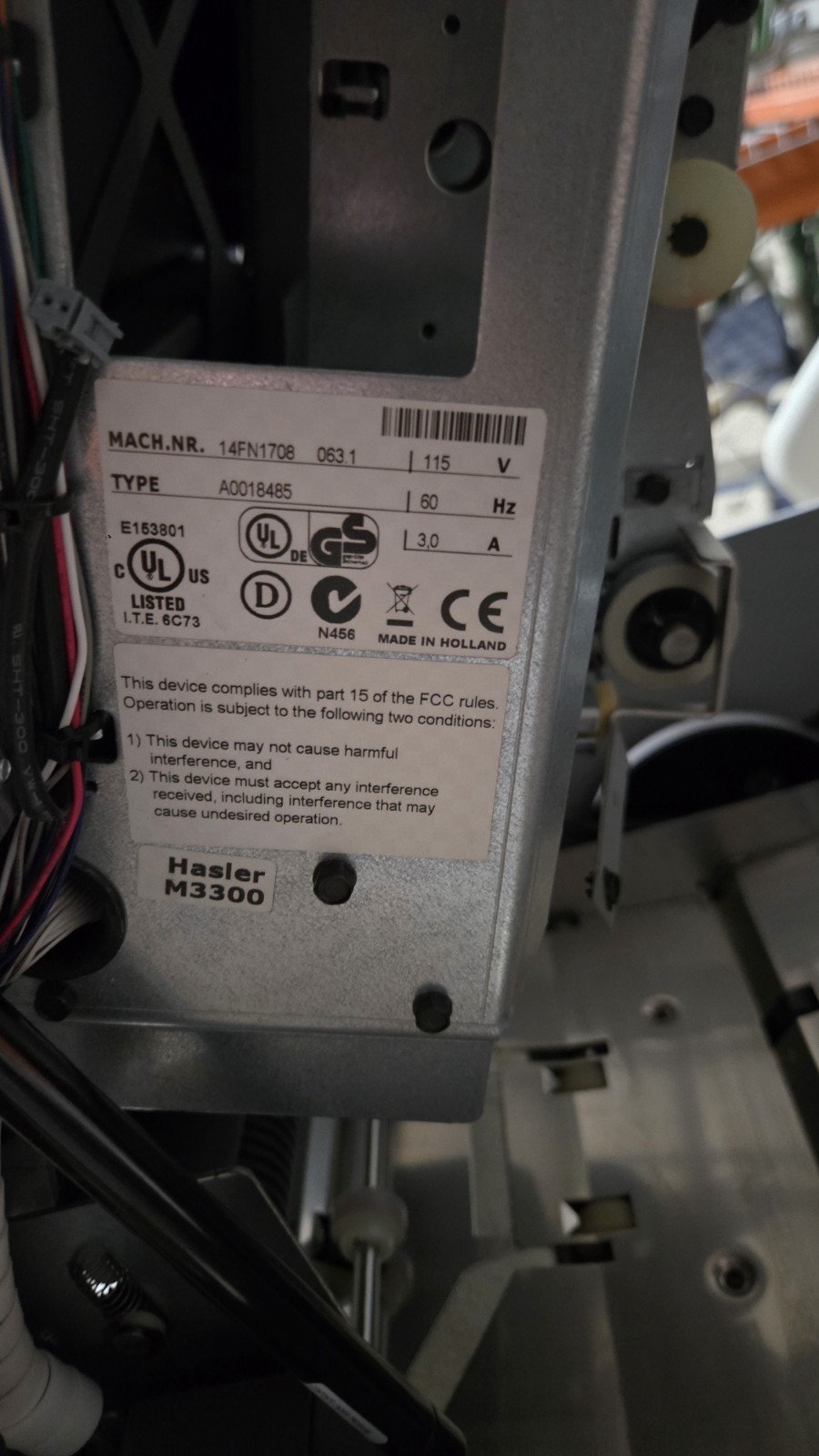 hasler M3300