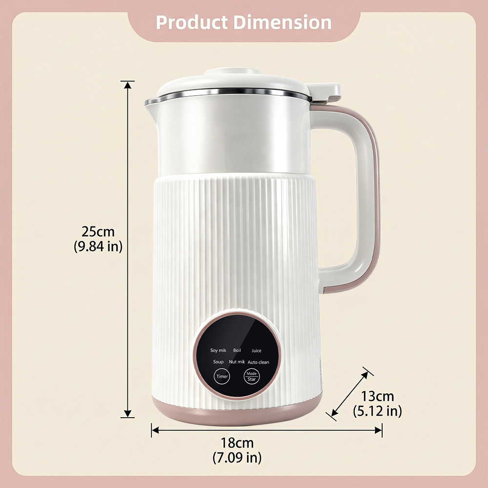 Multifunctional 8 in 1 Nut Milk Maker Blender 27oz Automatic Soy Machine