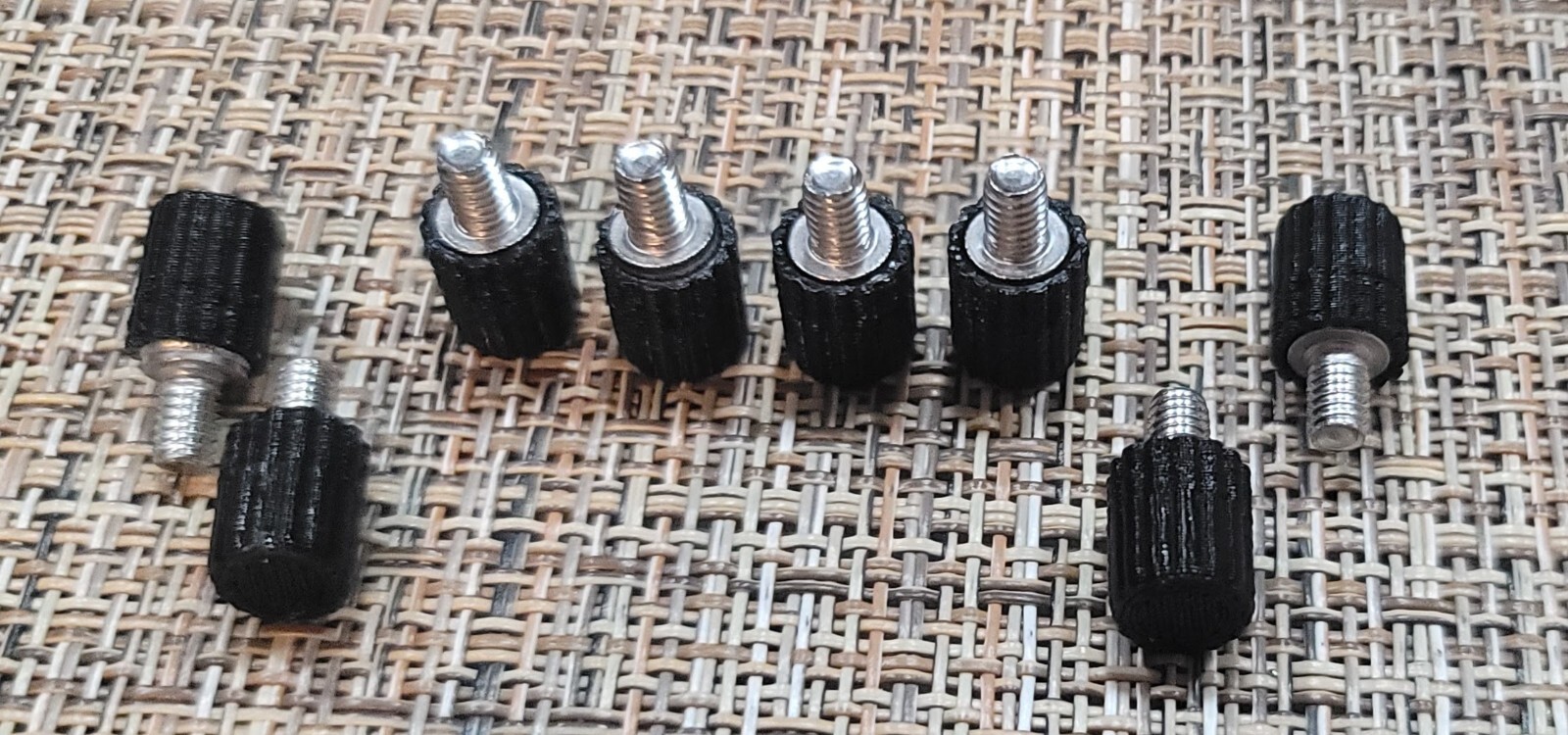 XTool F1 Ultra/F2 Ultra Laser Baseplate Stainless Steel Thumbscrews 6mm (Qty 8)