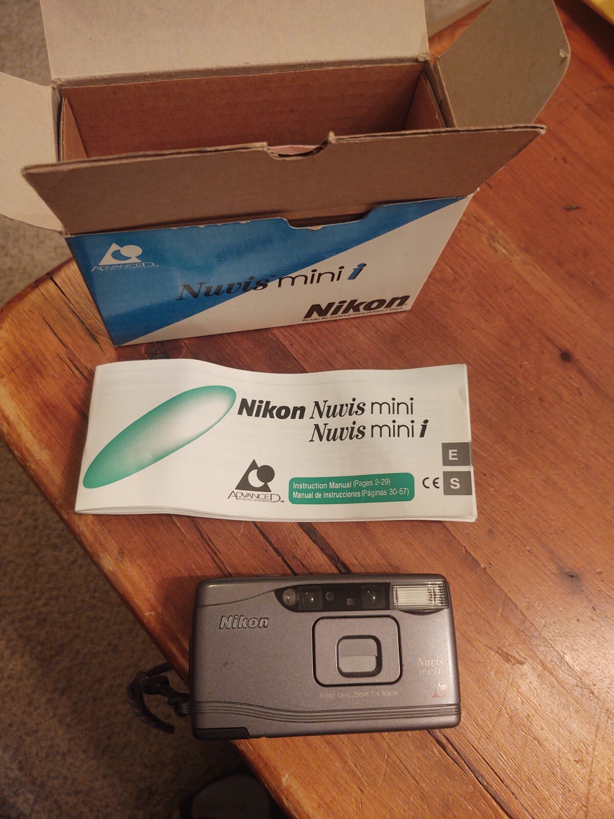 Nikon Nuvis Mini I APS Point & Shoot Film Camera