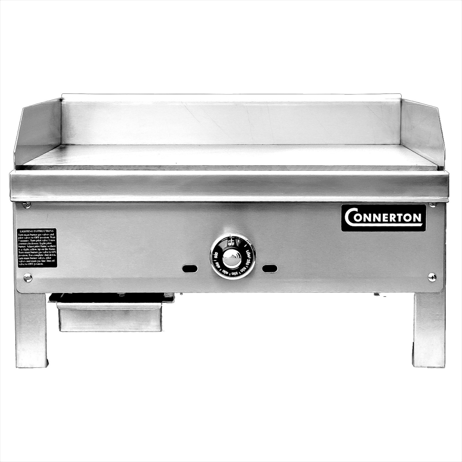 Connerton CEG-47-T 47" Countertop Gas Griddle with Thermostatic Controls, 3/4...