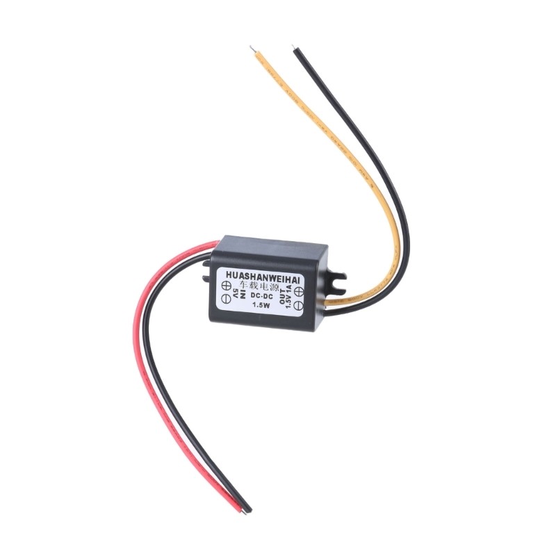 Car Power Converter DC5V to 1.5V1A Step-down Voltage Regulator Module for Toy
