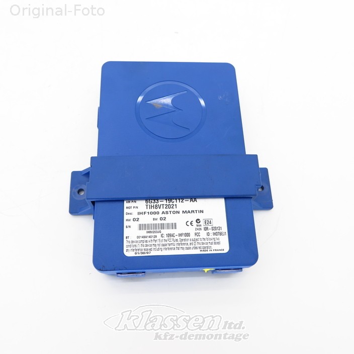 control unit BLUETOOTH Aston Martin Vantage 6G33-19C112-AA