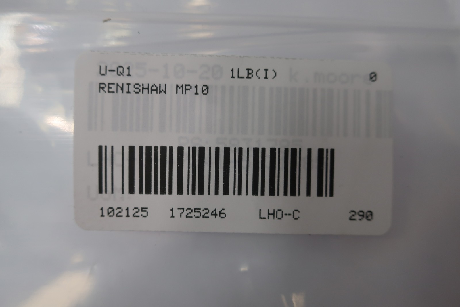Renishaw MP10 Optical Machine Inspection Probe