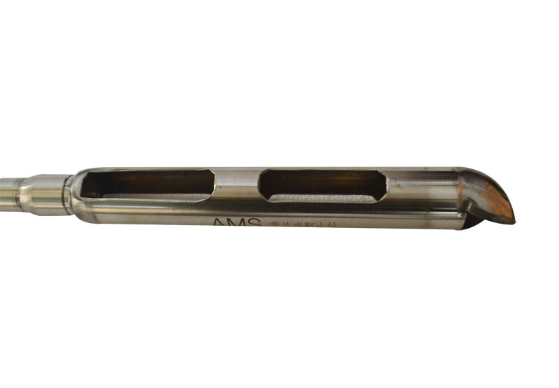 42mm dia Soil Probe Sampler with Sample Ejector 304Stainless Steel 11.8" Ejector