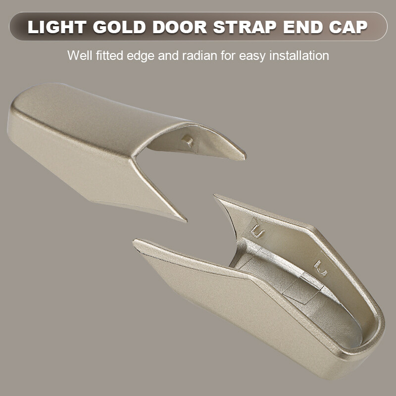 4 Sets Door Interior Pull Handle Strap End Cap Trim For Lincoln Town Car 2003-11
