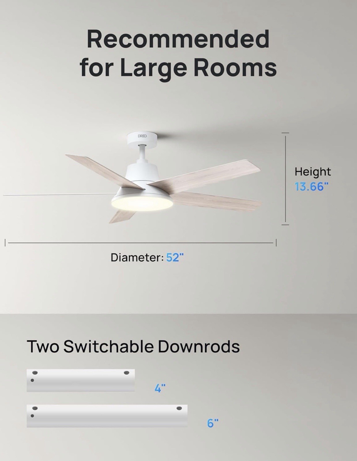 SMART Ceiling Fan
