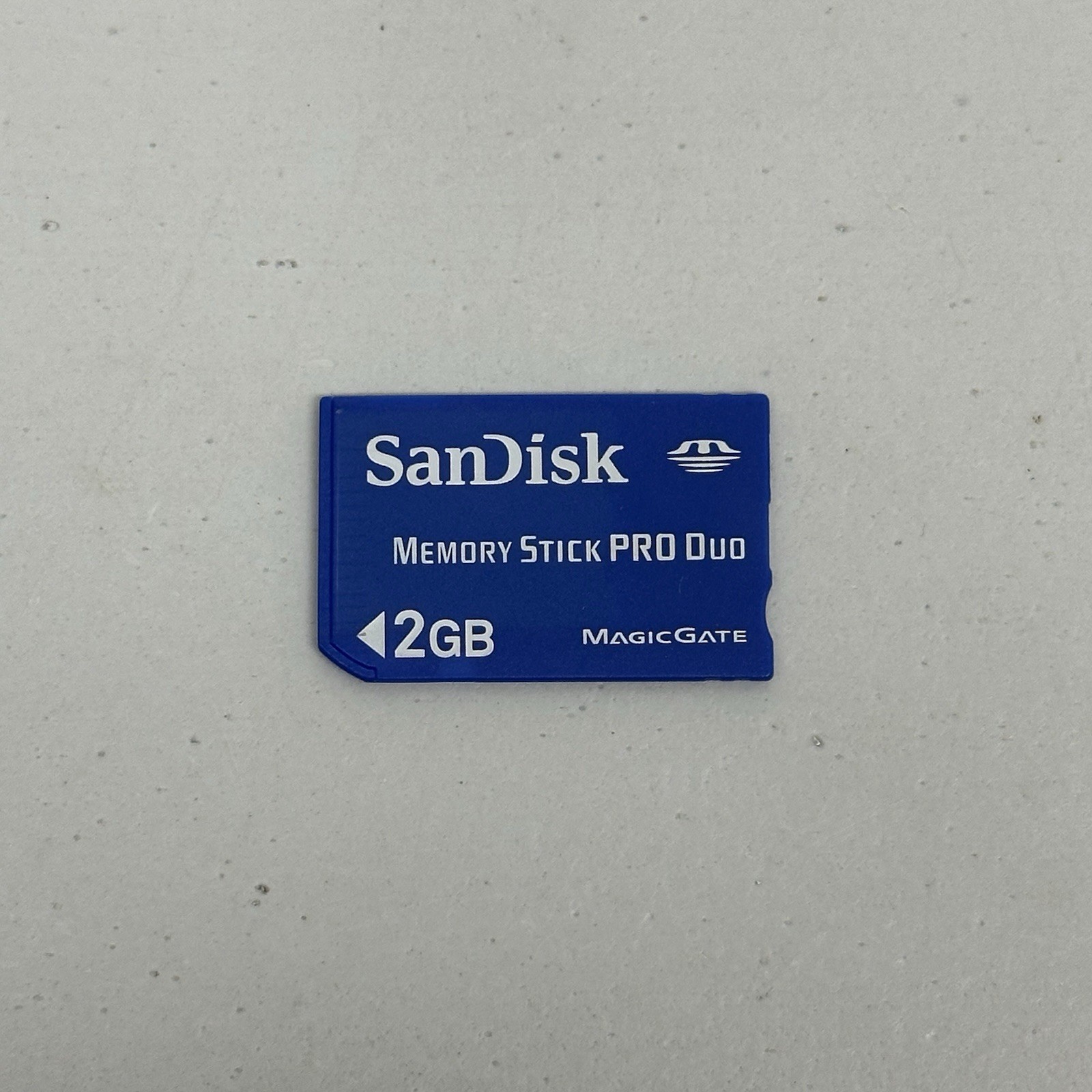 SanDisk 2GB Memory Stick Pro Duo Memory Card Sony PSP Camera Cybershot Tested