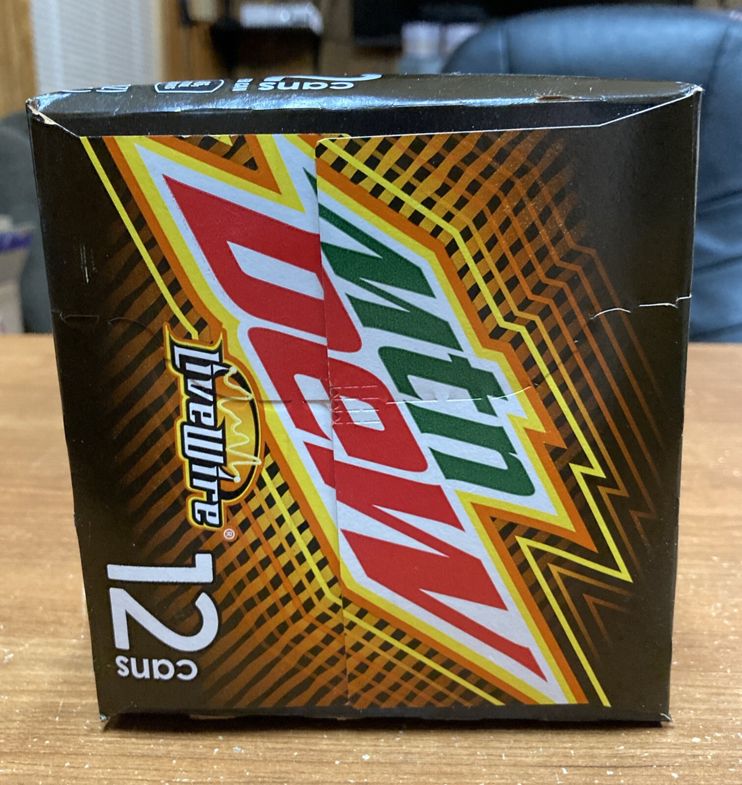 12 Pack Mountain Dew LiveWire FULL 12oz Can Discontinued Art Exp 2021