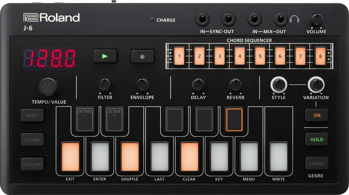ROLAND J-6 CHORD SYNTHESIZER AIRA COMPACT Sequencer