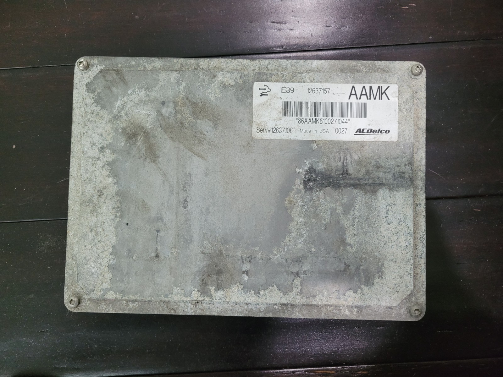 2010-2011 Cadillac SRX Engine Control Module/ECU (12637106)