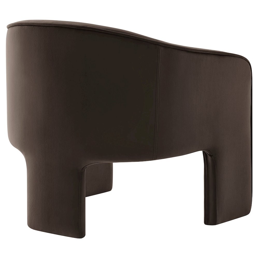 Greer Performance Velvet Upholstered Accent Armchair