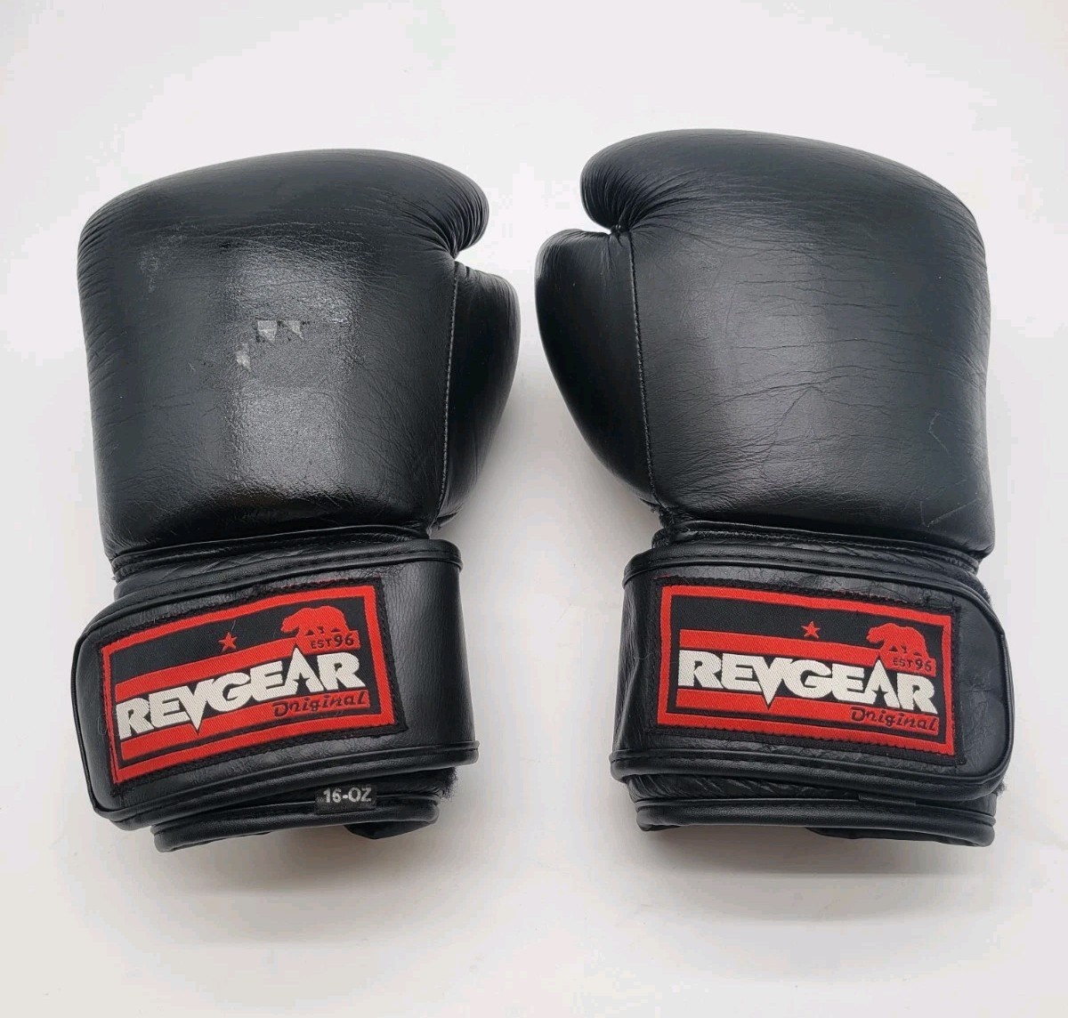 Revgear Original Leather Boxing Glove 16-Ounce