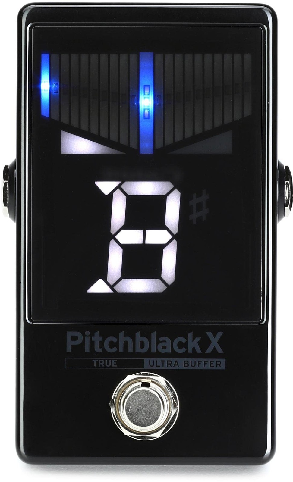 Korg Pitchblack X Chromatic Guitar Pedal Tuner w/ Four Display Modes and High...