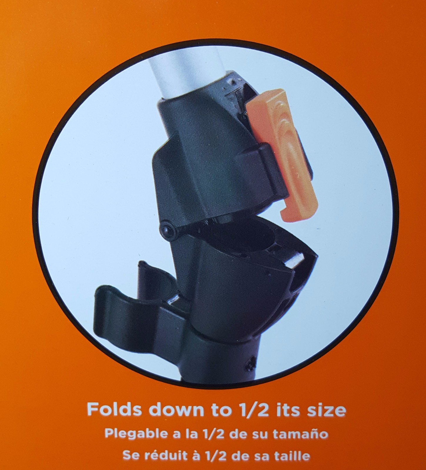 Folding Measuring Wheel WITH Backpack CASE, Trigger Brake & Reset Keson RRT12