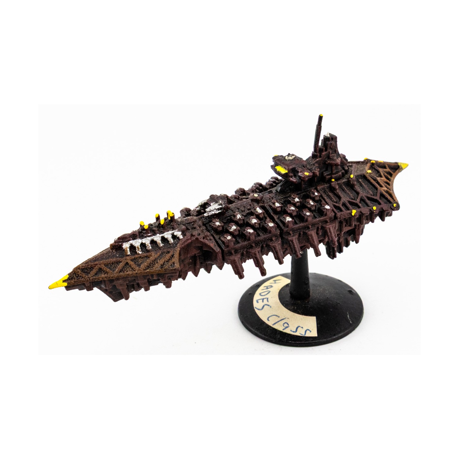 GW Battlefleet Gothic Chaos Loose Mini Hades Class Cruiser #3 NM