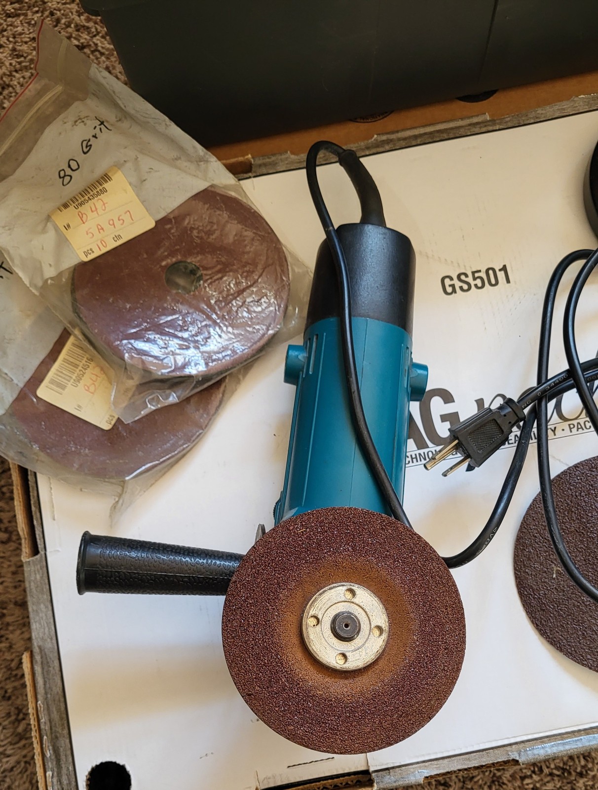 4 1/2 Angle Grinder S1M-115A with Toolbox