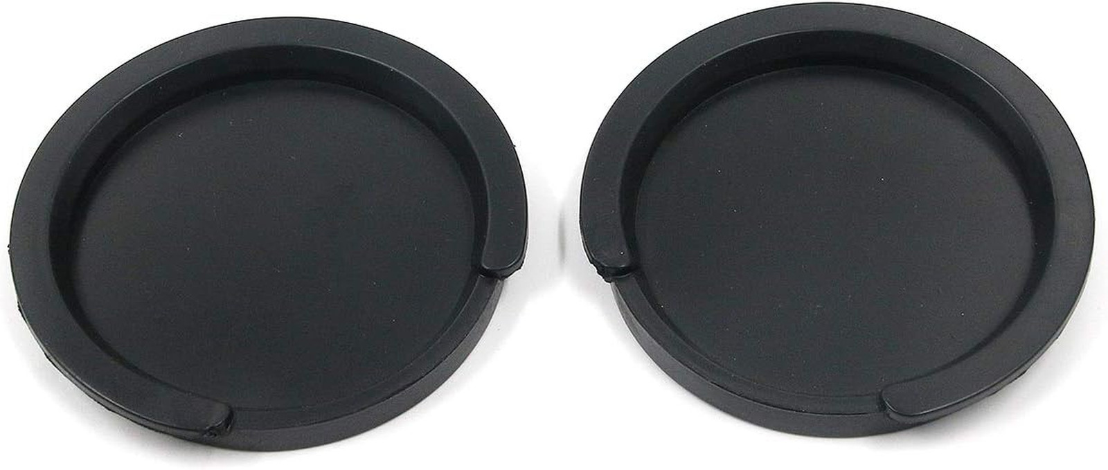 Geesatis 2 PCS Sound Hole Cover Dia. 3.2 Inch Soft Rubber Feedback Reducer Acous