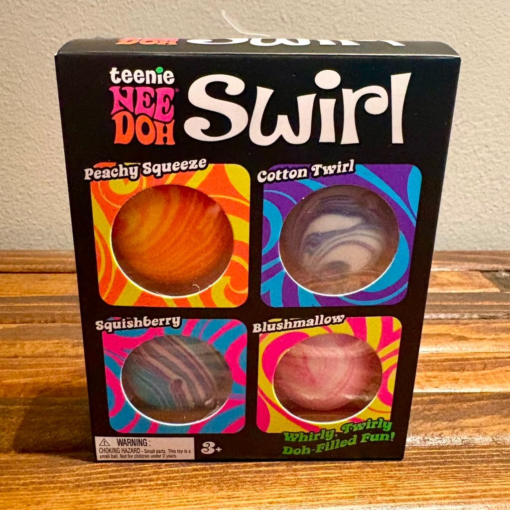 teenie NEE DOH Swirl 4 pack