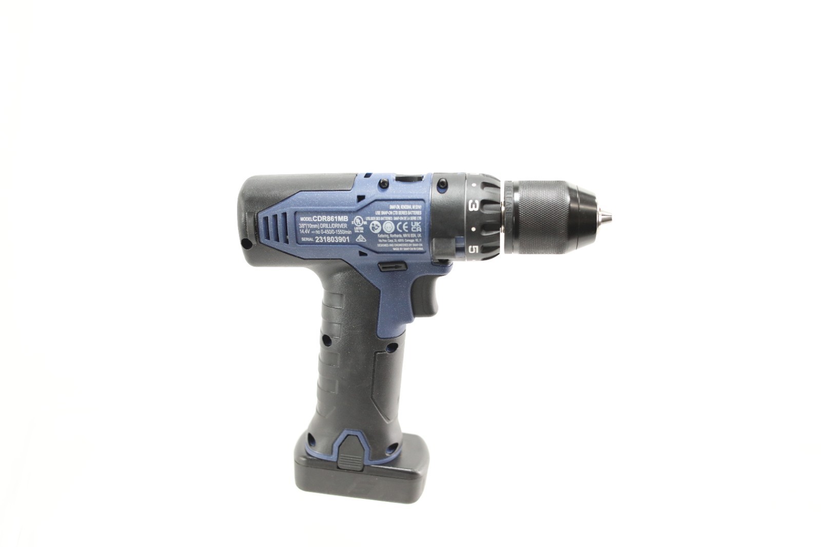 Snap-on Tools POWER BLUE MicroLithium 14.4v Cordless Drill CDR861MB