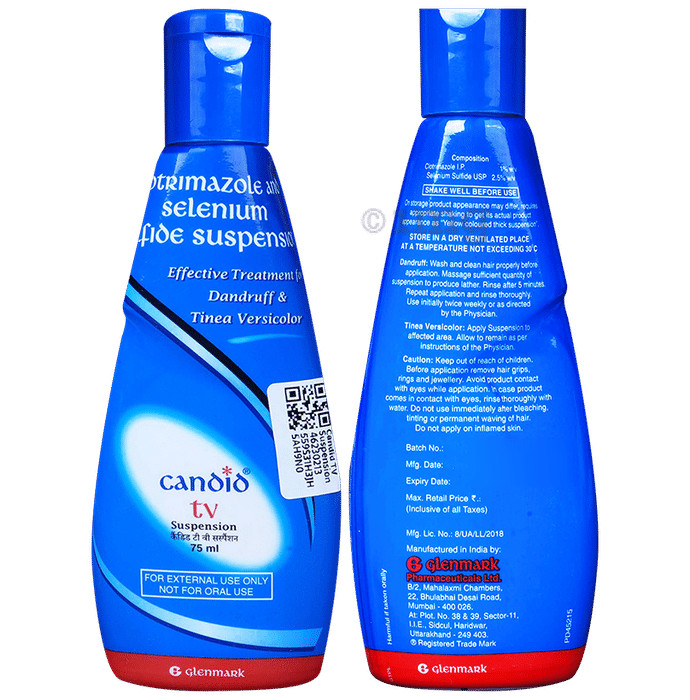 3X Candid TV Suspension Shampoo - 75 ml