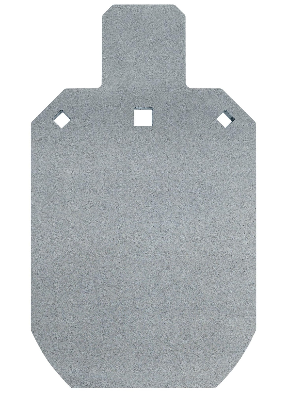 AR500 Steel Target 3/8 Inch, Steel Silhouette/Gong Target for Shooting