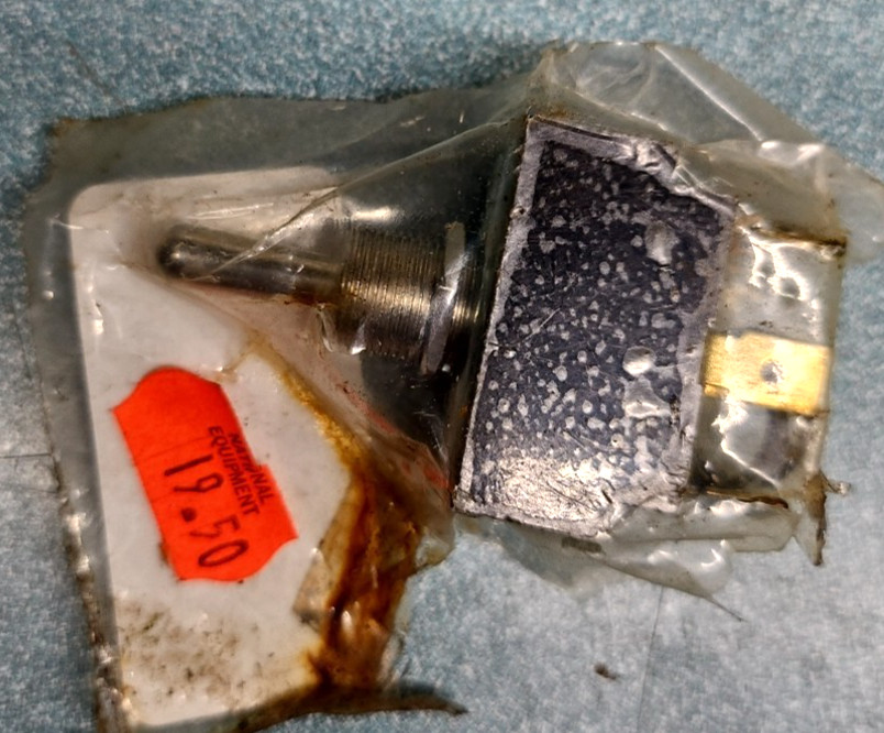 Assorted Manitowoc Ice machine parts.