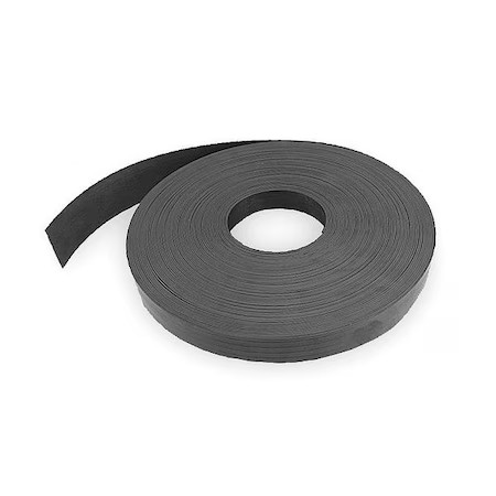Magnetic Strip, 100 Ft. L, 1 In W, Features: Plain, 2Vah5