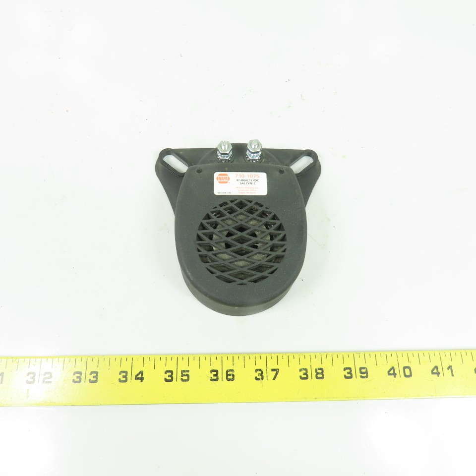 NAPA 730-1075 97dB 12VDC SAE Type C Vehicle Back-Up Alarm