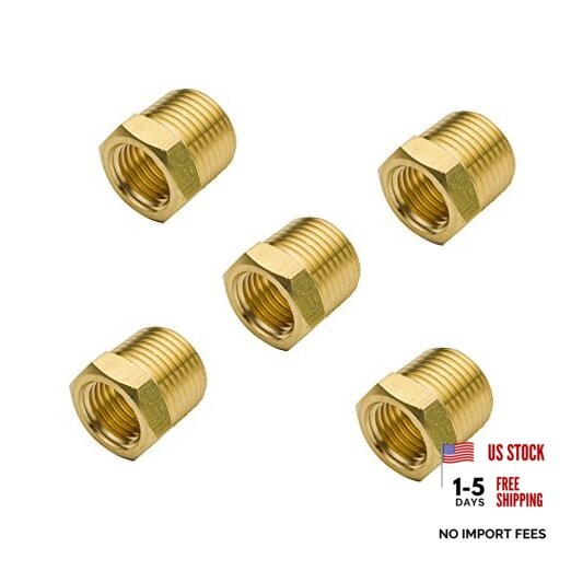 NPT Bushing 1/4" Male x 1/8" Female Reducing 1/4" NPT Male x 1/8" NPT Female