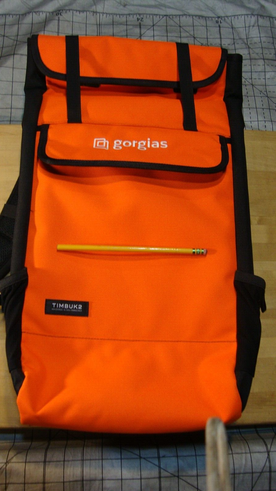 Timbuk2® Roll Top Backpack 2 strap Tall- Hand made is SF new Condition