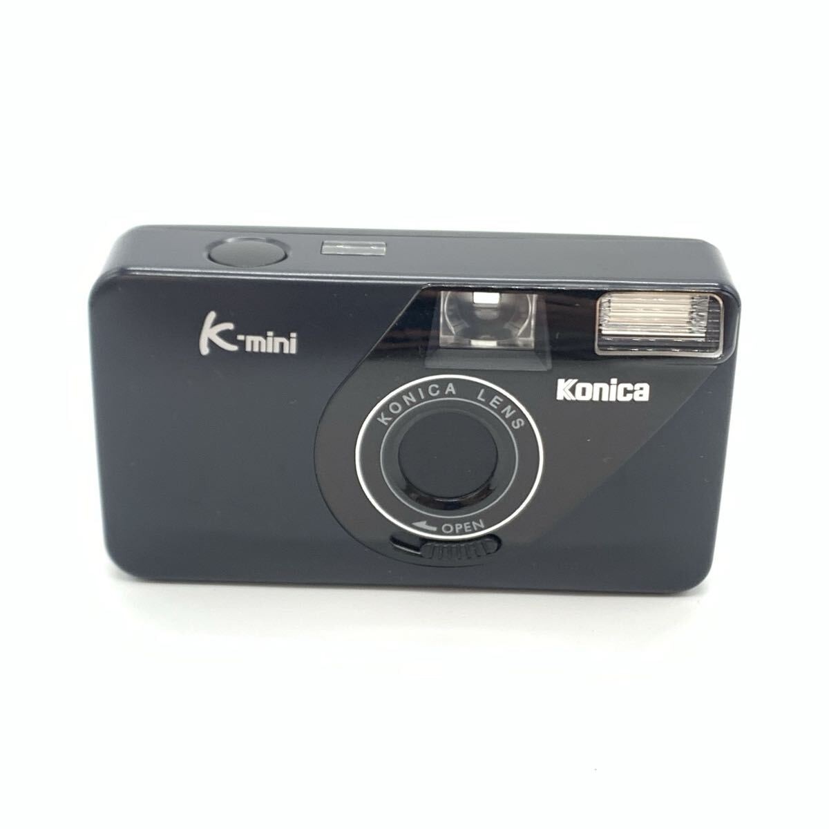 【Exc+5】Konica K-mini Black 35mm Point & Shoot Compact Film Camera From Japan