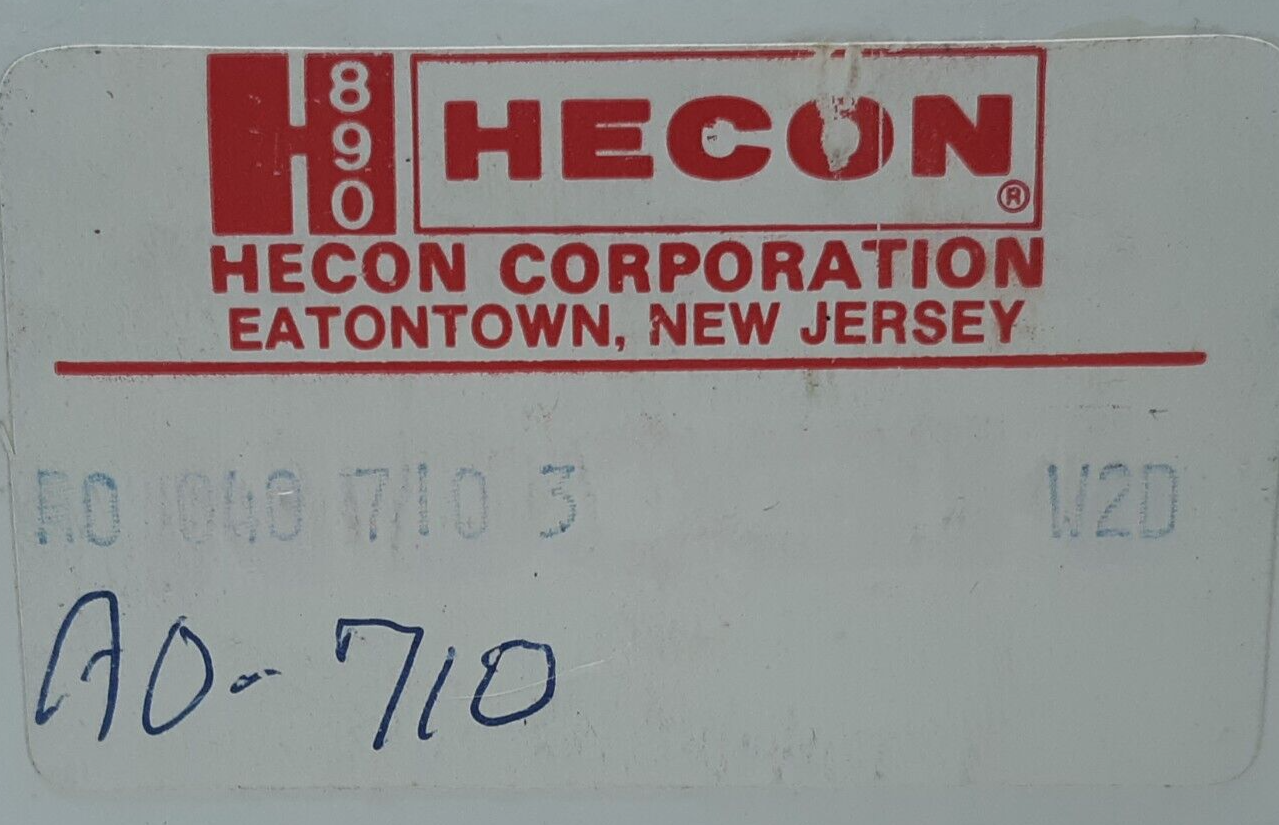 Hecon A0040710 3 Counter