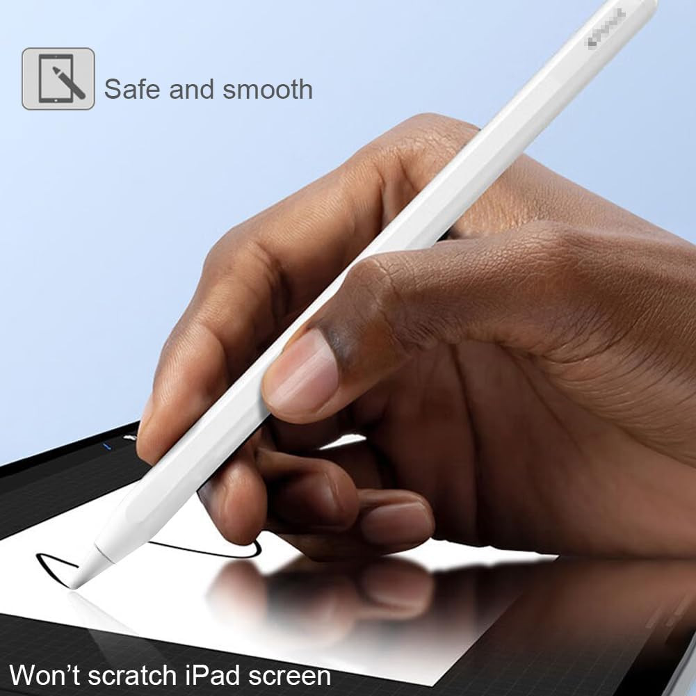 Upgraded Replacement Tips for Apple Pencil, Metal Tips Set Precise Control fo...