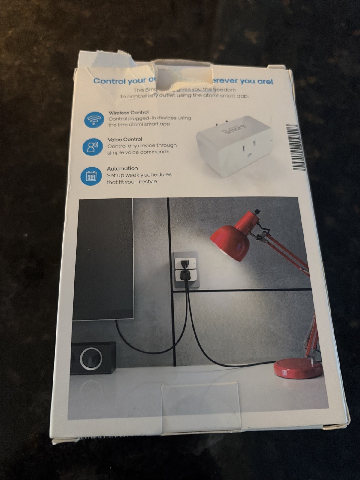 Smart WLPP1CFH Smart Plug - White (2 Pack)