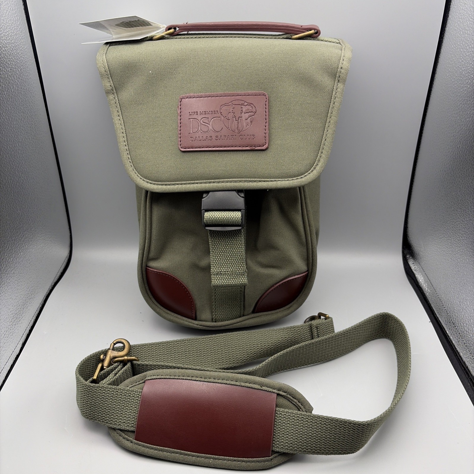 Boyt Harness Company DSC Dallas Safari Club Wine & Spirit Tote