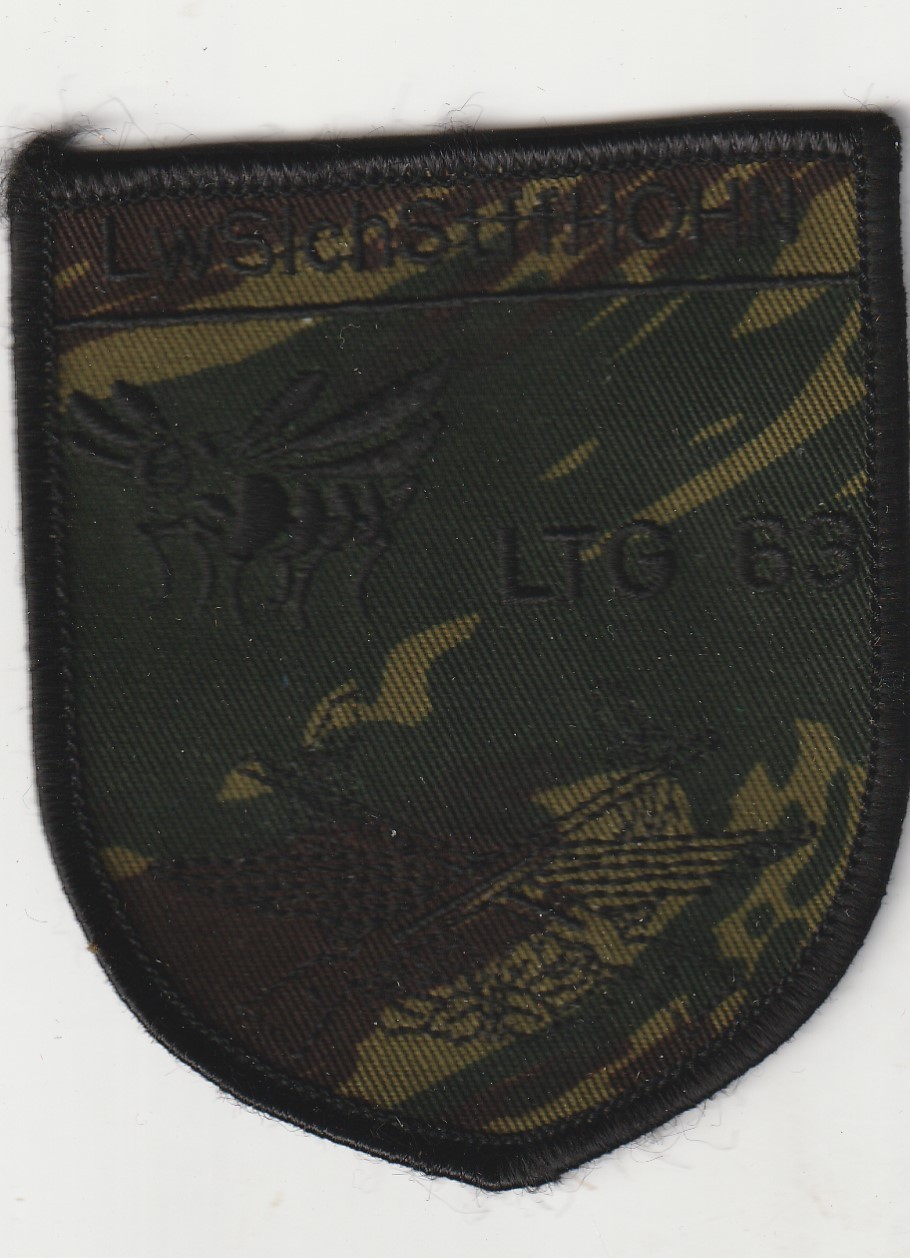 German air force Luftwaffe GAF security police TRANSPORT WING 63 (LTG 63) Hohn